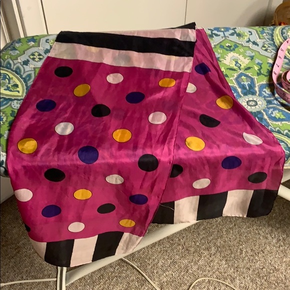 Vintage silk scarf - Picture 3 of 6